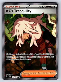 AZ's Tranquility 106/086 Holo Ultra Rare ME04: Chaos Rising Pokemon TCG NM - Image 1