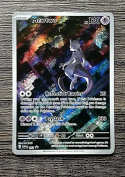 Mewtwo 052 Scarlet & Violet Black Star Promo NM Pokemon TCG - Image 1