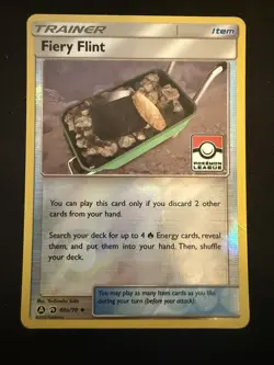 Fiery Flint - 60a/70 (Pokemon League) 060a/070 - League & Championship Cards - P - Image 1
