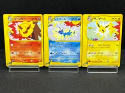 (LP) Flareon Vaporeon Jolteon 001 002 003/T Promo E Series Pokemon Card Japanese - Image 1