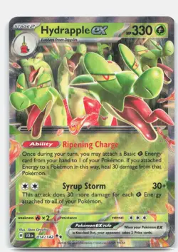 Hydrapple ex 14/142 Double Rare Stellar Crown Pokemon Near Mint - Image 1