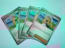 Pokemon TCG Lillie's Determination Playset 4x ME01 119/132 - Image 1