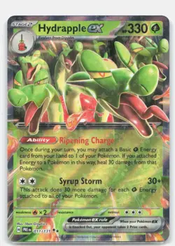 Hydrapple ex 011/131 Double Rare Prismatic Evolutions Pokemon Near Mint - Image 1