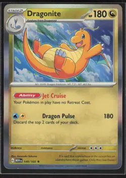 2023 Scarlet & Violet Series - Scarlet & Violet - 151 Dragonite Rare #149 - Image 1