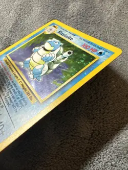 Blastoise Base Set Holo 2/102: Pokemon TCG- Lightly Played (LP) Vintage WOTC - Image 3