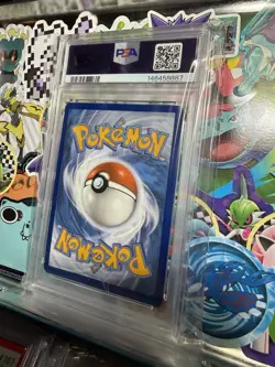 2021 POKEMON SWORD & SHIELD BATTLE STYLES FULL ART/VICTINI VMAX PSA 10 POP 252 - Image 2