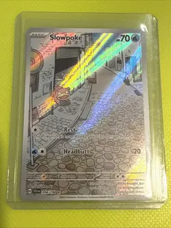 Slowpoke 🔥 Pokemon Scarlet & Violet IR 204/198 - NM - Image 1