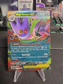 Mega Gengar Ex 56/94 Phantasmal Flames Pokemon TCG - Image 1