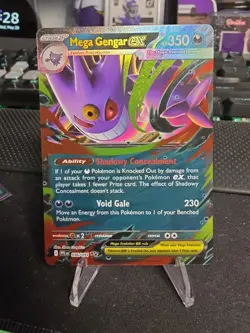 Mega Gengar Ex 56/94 Phantasmal Flames Pokemon TCG - Image 3
