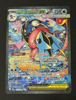Mega Greninja EX | 116/086 | Special Illustration Rare | Chaos Rising Full Art - Image 1