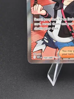 Hilda 164/086 Full Art Holo Trainer SV: White Flare Ultra Rare Pokemon TCG - Image 4