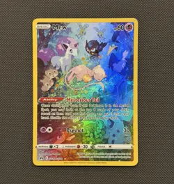 Pokemon Mew Holo Ultra Rare Crown Zenith Galarian Gallery GG10/GG70 ENG - Image 1