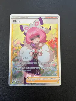 Klara Full Art 194/198 Chilling Reign Pokemon TCG Ultra Rare NM - Image 1
