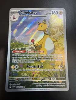 Pokemon Ampharos 090/086 Chaos Rising English - Image 1