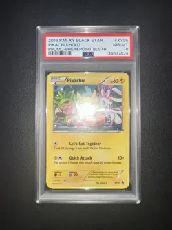 Pokemon Pikachu XY95 Black Star Promo Holo - Image 2
