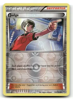 Judge 143/162 UC BREAKthrough Pokemon Reverse Holo MP - Image 1