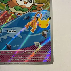 Rowlet #43 First Partners Series 1 MEP Black Star Promo Pokemon TCG NM RARE - Image 4