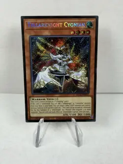 Yugioh Tellarknight Cygnian BLGG-EN017 Secret Rare 1st Edition NM - Image 1