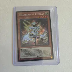 Yugioh Tellarknight Cygnian BLGG-EN017 Secret Rare 1st Edition NM - Image 3