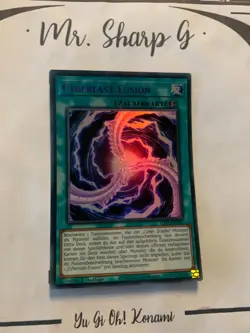 CYBERLAST-FUSION - 1. AUFLAGE LDS2-DE035 DE Yu Gi Oh! CARD ULTRA PURPLE RARE - Image 2