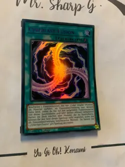 CYBERLAST-FUSION - 1. AUFLAGE LDS2-DE035 DE Yu Gi Oh! CARD ULTRA PURPLE RARE - Image 3