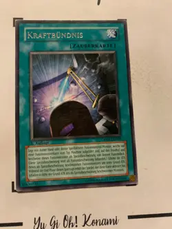KRAFTBUNDNIS - 1. AUFLAGE DP04-DE020 DEUTSCH Yu-Gi-OH! CARD RARE KONAMI TCG OCG - Image 5
