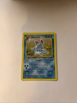 Pokemon Neo Genesis Azumarill 2/111 Unlimited Rare Holo TCG Card - Image 1