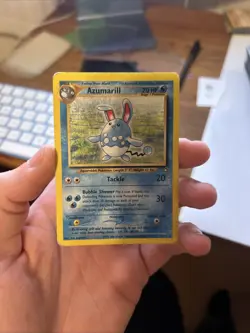 Pokemon Neo Genesis Azumarill 2/111 Unlimited Rare Holo TCG Card - Image 3