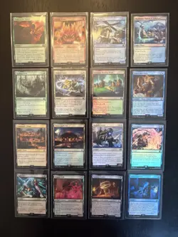 MTG Magic: The Gathering x Final Fantasy FOIL* Common Uncommon 16 card lot #1 NM - Image 1