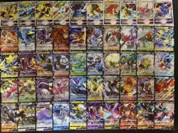 100 ex V Vstar RR RRR Holo Full Arts Lot Set Pokemon Japanese Cards T682 - Image 2