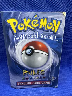 Pokemon Trading Card Game RULES Original Base Set 1999 Wizards of the Coast Book - Image 1