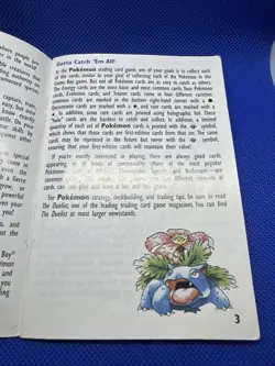 Pokemon Trading Card Game RULES Original Base Set 1999 Wizards of the Coast Book - Image 4
