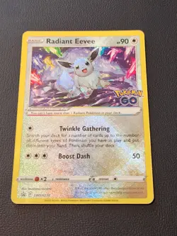 Radiant Eevee SWSH230 SWSH: Sword & Shield Promo Cards Holo - Image 1