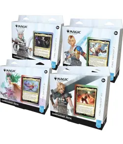 Magic The Gathering Final Fantasy Collector's Edition Commander Deck Set Bundle - Image 1