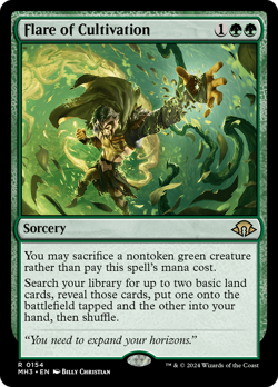 1 ​Flare of Cultivation - Modern Horizons 3 - Near Mint English MTG​ - Image 1