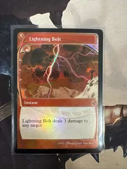 Lightning Bolt Future Sight Foil Promo Secret Lair Presale - Image 1
