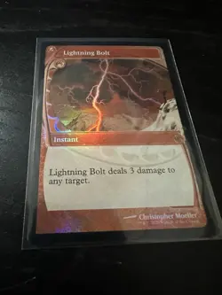 Lightning Bolt Future Sight Foil Promo Secret Lair MTG Magic The Gathering NM - Image 2
