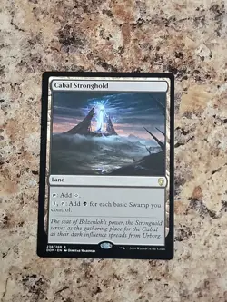 [1x] Cabal Stronghold Near Mint, English Dominaria MTG Magic Unplayed - Image 2