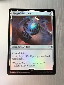 Ring Of The Lucii - 269 - Magic: Final Fantasy MTG - Uncommon - FOIL - FFXV - Image 1