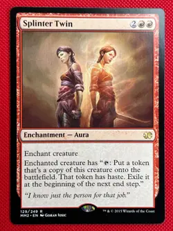 MTG 1X Splinter Twin X1 Modern Masters 2015 Magic - NM - Image 1