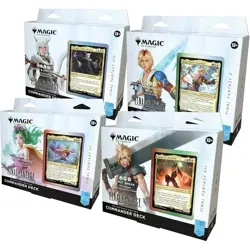 Magic The Gathering - Final Fantasy Collector Commander Deck Bundle Set. MTG - Image 1