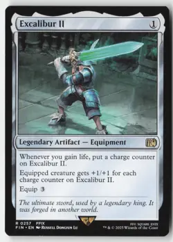 MTG - Excalibur II R FINAL FANTASY 257 LP-NM - Image 1