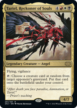 1x Tariel, Reckoner of Souls - Double Masters 2022 - Near Mint, English - MTG! - Image 1
