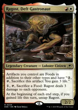 Ragost, Deft Gastronaut R Edge of Eternities 224 NM - Image 1