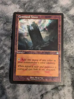 Command Tower Magic The Gathering MTG Commander Brother's War 178 2022 - Image 1