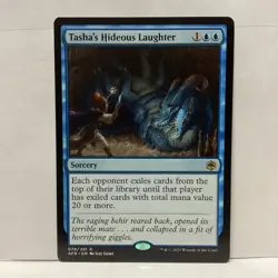 MTG Tasha's Hideous Laughter Magic: The Gathering D&D AFR Rare #078 - Image 1