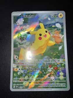 Pikachu SVP088 Black Star Promos Full Art Holo Pokemon TCG - Image 1