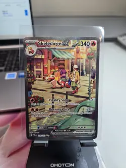 Pokemon TCG Skeledirge EX 258/193 Special Illustration Rare Paldea Evolved - Image 1