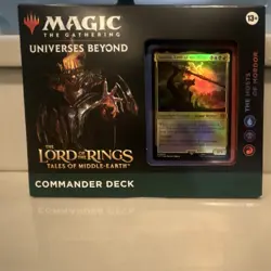 *DECK ONLY* MTG LoTR “The Hosts of Mordor” Commander Deck - Image 1