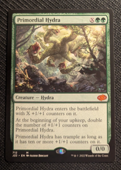 MTG Jumpstart 2022 Primordial Hydra MYTHIC M/NM Pack Fresh - Image 1